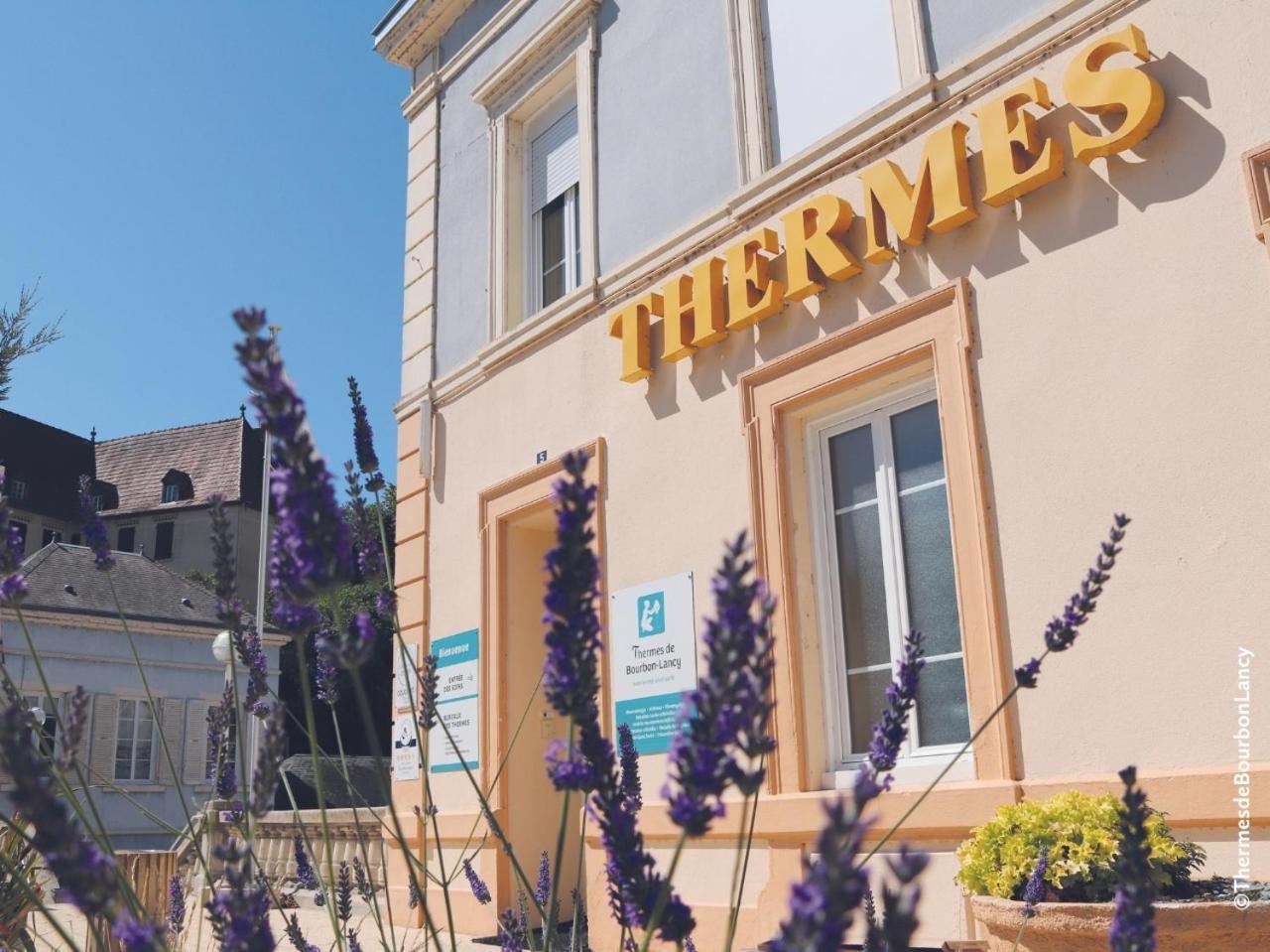 Grand Hotel De Bourbon-Lancy - Spa Et Restaurant - Logis エクステリア 写真